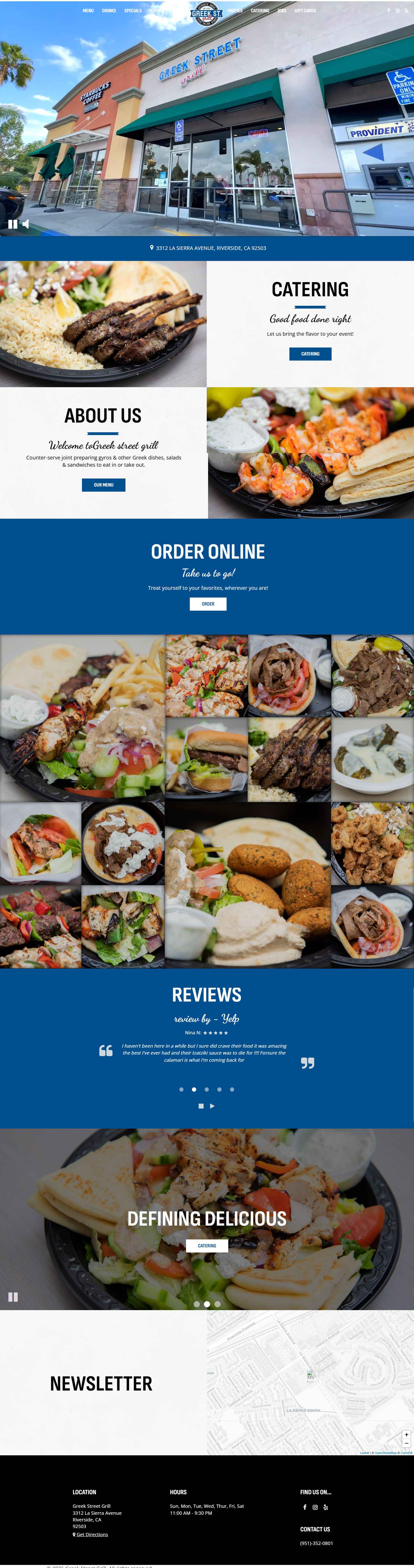 Greek Street Grill