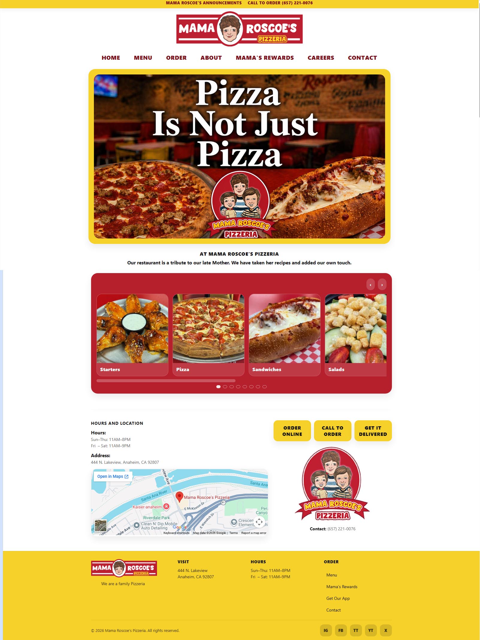 Mama Roscoe's Pizzeria